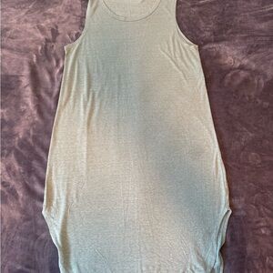 Sleeveless Light Green Dress